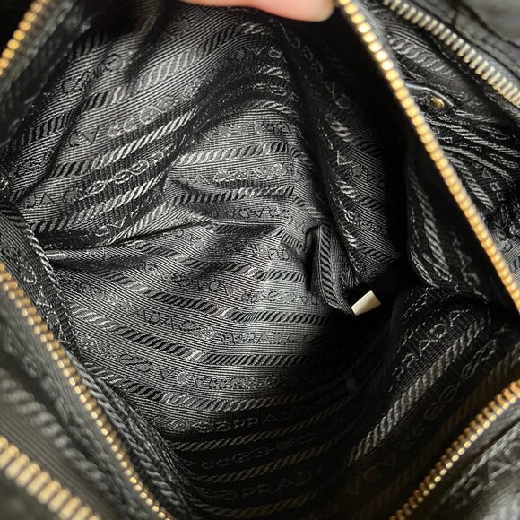 Prada Tessuto Quilted Nylon Dome Satchel - Picture 12 of 14